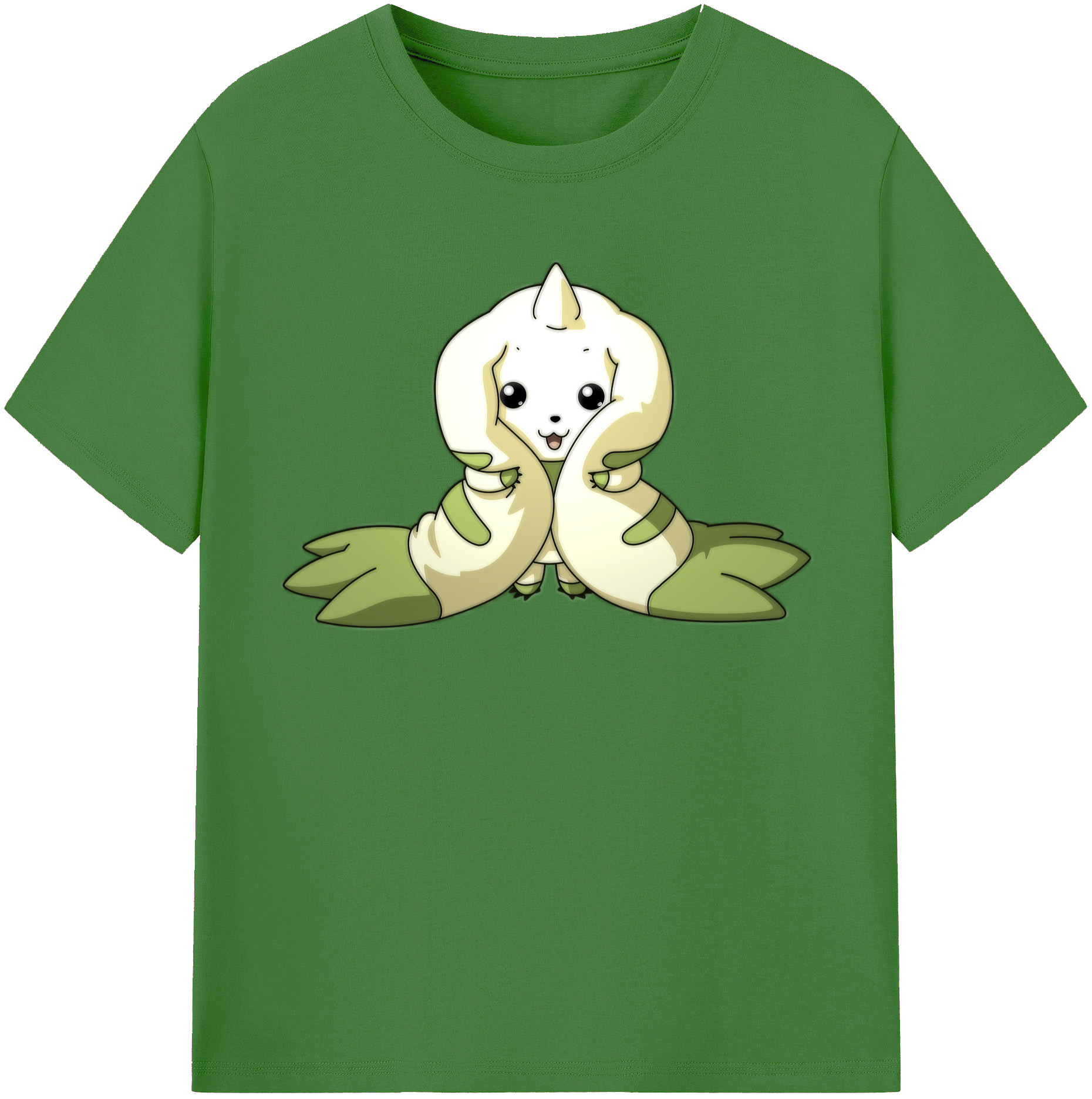 （画像用） Digimon デジタルモンスター/デジモン レディースカジュアルプリントTシャツ（綿100％）
